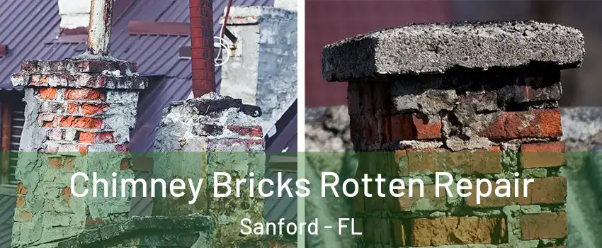  Chimney Bricks Rotten Repair Sanford - FL