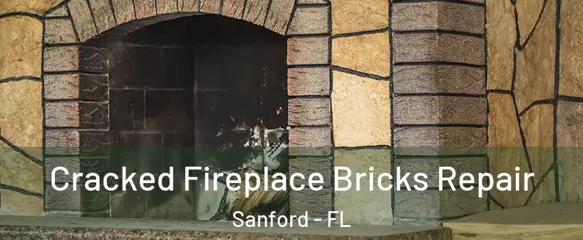  Cracked Fireplace Bricks Repair Sanford - FL