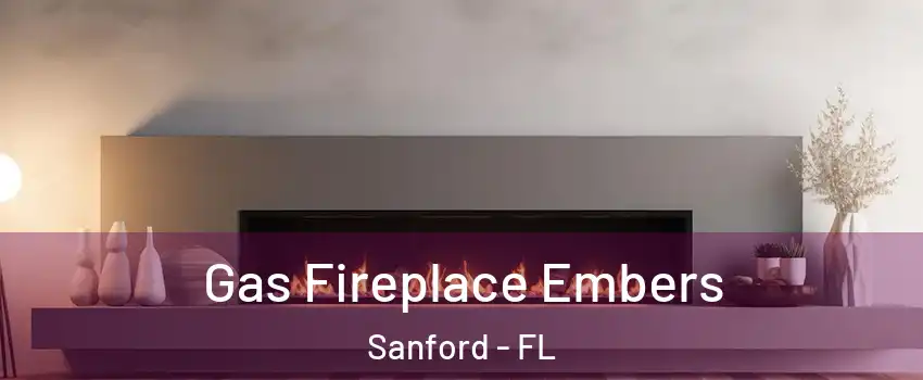  Gas Fireplace Embers Sanford - FL