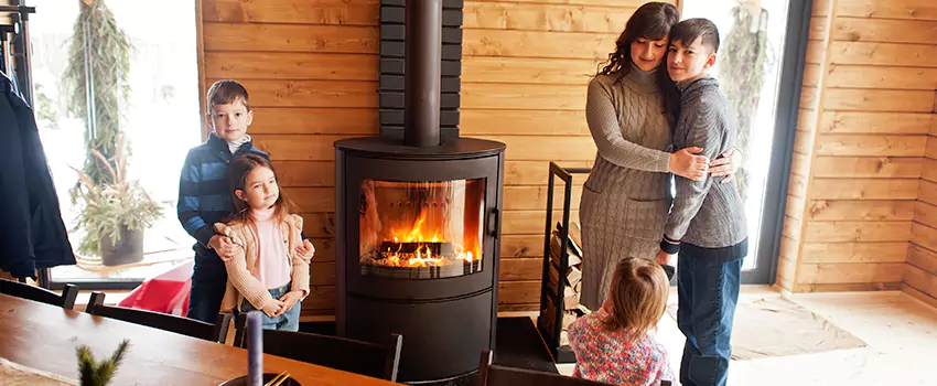 Morso Cast Iron Fireplace Insert Installation in Sanford, Florida