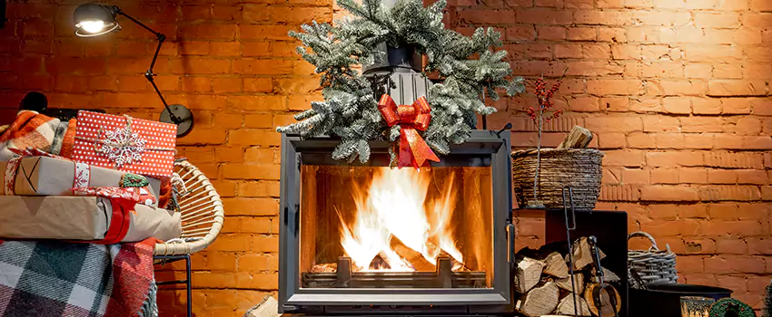 Travis Industries Linear Gas Fireplace Installation in Sanford, Florida