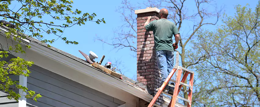 Vinyl and PVC Chimney Flashing Installation in Sanford, FL