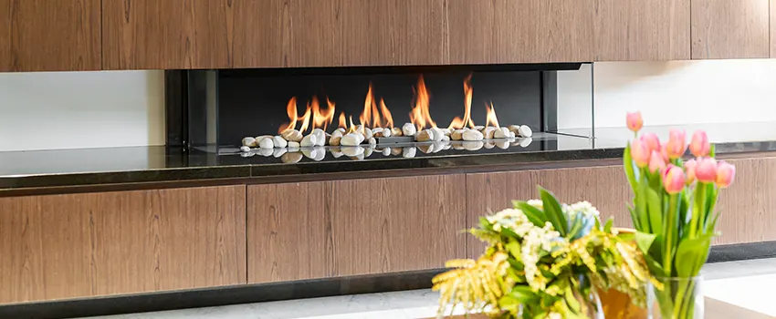 Double-height Fireplace Design Refurbishment in Sanford, Florida