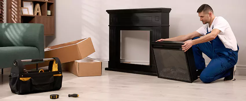 Old Rusted Metal Fireplace Repair And Replacement in Sanford, FL